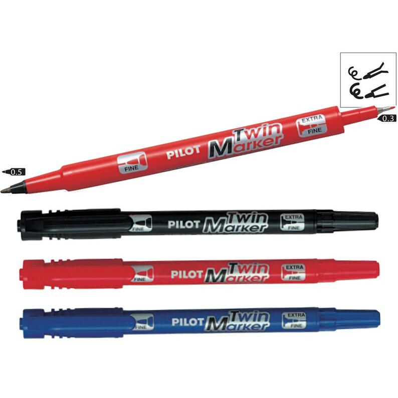 Pilot Twin Permanent Marker SCATM