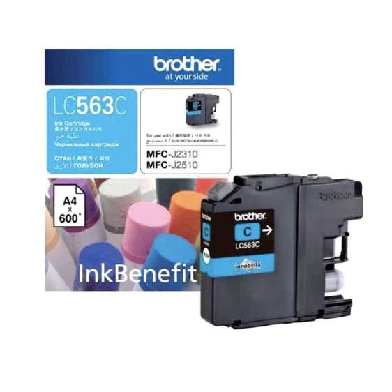 Brother Colour Ink Cartridge LC563-C/M/Y
