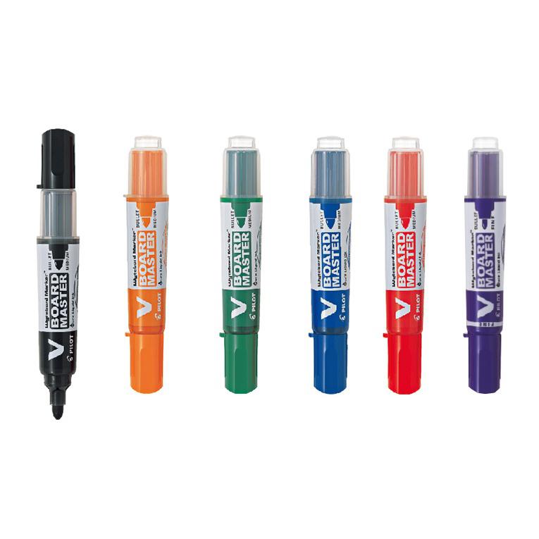 Pilot V Board Master Whiteboard Marker Bullet Medium