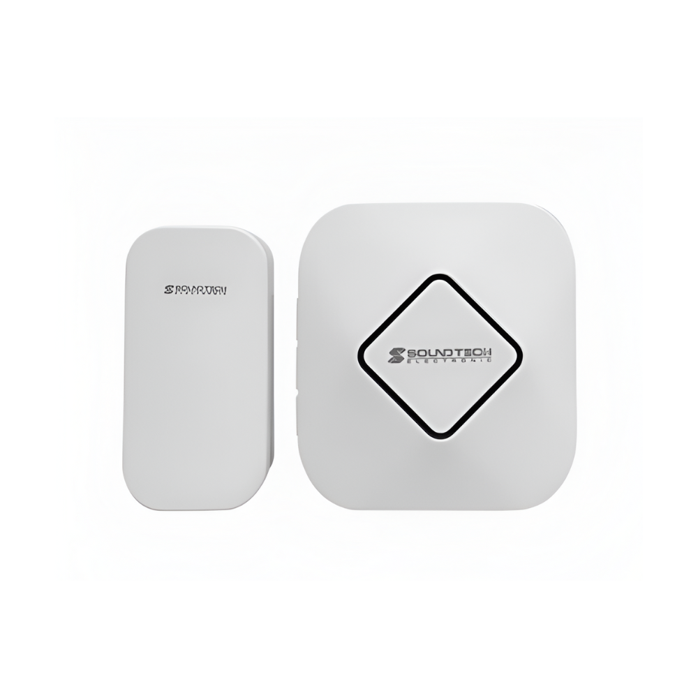 Kinetic Wireless Digital Doorbell W/Night Light