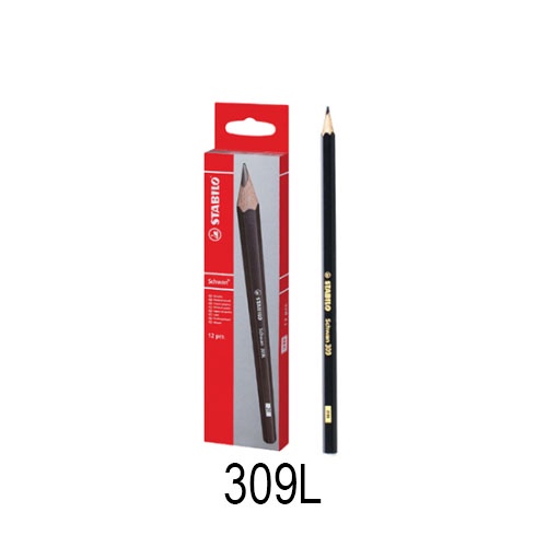 STABILO Swano Black Lead 2B Pencil 309L